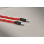 Mobile lanyard, charging and data transfer cable fourth photographic view