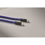 Mobile lanyard, charging and data transfer cable fourth photographic view
