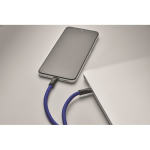 Mobile lanyard, charging and data transfer cable sixth photographic view