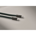 Mobile lanyard, charging and data transfer cable fourth photographic view