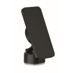 Magnetic phone holder, charging option black colour fourth view