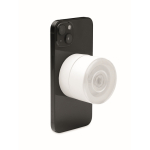 Magnetic phone holder, charging option white colour sixth view