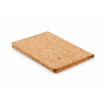 Cork passport holder, card compartment beige colour fourth view