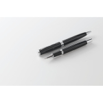 Pen and roller set, case included, blue and black ink black colour sixth photographic view