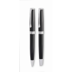 Pen and roller set, case included, blue and black ink black colour fourth view