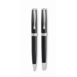 Pen and roller set, case included, blue and black ink black colour fifth view