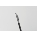Stainless steel click pen, case included, blue ink black colour fourth photographic view