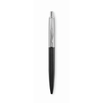 Stainless steel click pen, case included, blue ink black colour sixth view