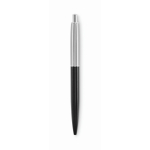 Stainless steel click pen, case included, blue ink black colour eighth view