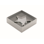 Branded star-shaped glass trophy transparent colour fifth view