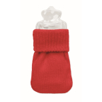 Small polyester hand warmer, hot water system red colour