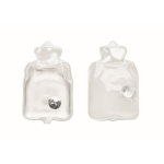 Small polyester hand warmer, hot water system beige colour fifth view