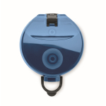 Plastic bottle, time markers, flip lid, 1 L