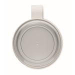 Breakfast to-go mug, 2 separate compartments, 450 ml white colour eighth view