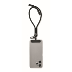 RPET wrist strap, charging and data cable black colour second view