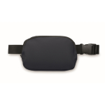 PU waist bag, main compartment, back pocket navy-blue colour