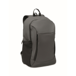 Laptop backpack, multiple external pockets, 15'' dark grey colour