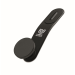 Magnetic wireless car charger, magnetic ring black colour main view