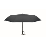 Windproof folding umbrella, automatic open and close, Ø99 cm blue colour