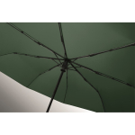 Windproof folding umbrella, automatic open and close, Ø99 cm green colour fourth photographic view