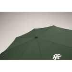 Windproof folding umbrella, automatic open and close, Ø99 cm green colour main view