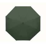 Windproof folding umbrella, automatic open and close, Ø99 cm green colour sixth view