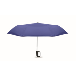 Windproof folding umbrella, automatic open and close, Ø99 cm royal blue colour