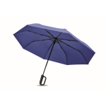 Windproof folding umbrella, automatic open and close, Ø99 cm royal blue colour third view