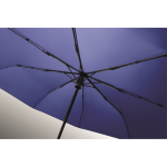 Windproof folding umbrella, automatic open and close, Ø99 cm royal blue colour fourth photographic view