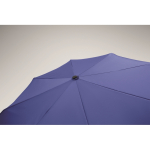 Windproof folding umbrella, automatic open and close, Ø99 cm royal blue colour fifth photographic view