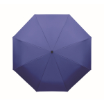 Windproof folding umbrella, automatic open and close, Ø99 cm royal blue colour sixth view