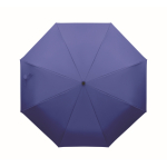 Windproof folding umbrella, automatic open and close, Ø99 cm royal blue colour eighth view