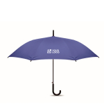 Automatic open umbrella, manual close, assorted colours, Ø103 cm royal blue colour view with print area