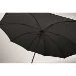 Windproof umbrella, automatic open, manual close, Ø103 cm black colour fourth photographic view