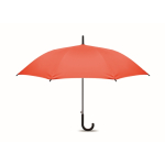 Windproof umbrella, automatic open, manual close, Ø103 cm orange colour
