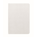 Hardcover notebook, sugarcane paper, A5, ruled pages white colour