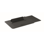 Multi-purpose laptop sleeve, stand and mouse pad, 16'' black colour