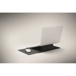 Multi-purpose laptop sleeve, stand and mouse pad, 16'' black colour fifth photographic view