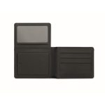 PU wallet, smart locator, Apple® devices black colour fourth view