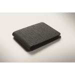 PU wallet, smart locator, Apple® devices black colour fifth photographic view