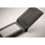 PU wallet, smart locator, Apple® devices black colour sixth photographic view