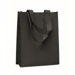 Small RPET bag, assorted colours, gusseted base, 80 g/m2 black colour