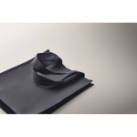 Small RPET bag, assorted colours, gusseted base, 80 g/m2 blue colour third photographic view