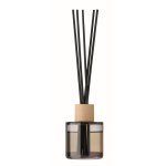 Elegant fragrance diffuser, vanilla scent, bamboo detail black colour