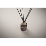 Elegant fragrance diffuser, vanilla scent, bamboo detail black colour fourth photographic view