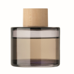 Diffuser with 6 reeds, glass jar, vanilla scent black colour third view