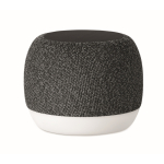 Small wireless speaker, RPET, black bamboo detail black colour