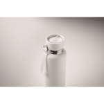 Insulated bottle with handle, cup at base, 500 ml white colour fourth photographic view