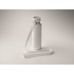 Insulated bottle with handle, cup at base, 500 ml white colour seventh photographic view