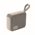 Small wireless speaker, with matching carry handle grey colour